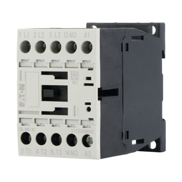 Contactor, 3 pole, 380 V 400 V 4 kW, 1 N/O, 220 V DC, DC operation, Screw terminals image 9