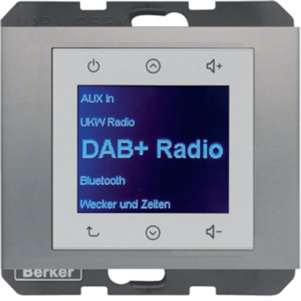 Radio Touch  UP DAB+, Bluetooth K.x stainless steel image 1