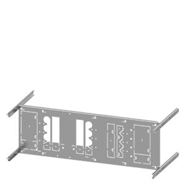 SIVACON S4 mounting plate 3VL4 up to 400A 3-pole  8PQ6000-4BA44 image 1