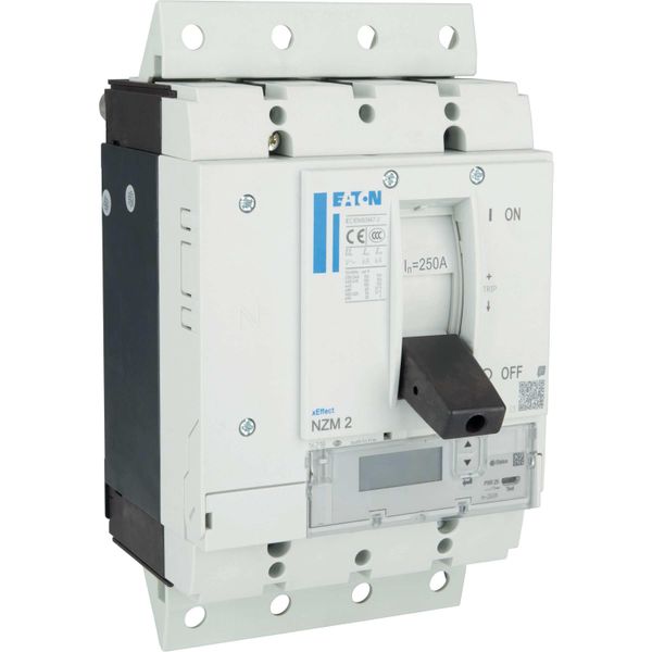 NZM2 PXR25 circuit breaker - integrated energy measurement class 1, 250A, 4p, variable, Screw terminal, plug-in technology image 16