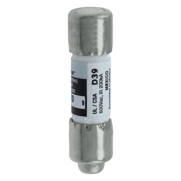 Fuse-link, LV, 0.4 A, AC 600 V, 10 x 38 mm, 13⁄32 x 1-1⁄2 inch, CC, UL, time-delay, rejection-type image 15