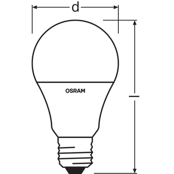 LED Retrofit RGBW lamps with remote control 9.4W 827 Frosted E27 image 6