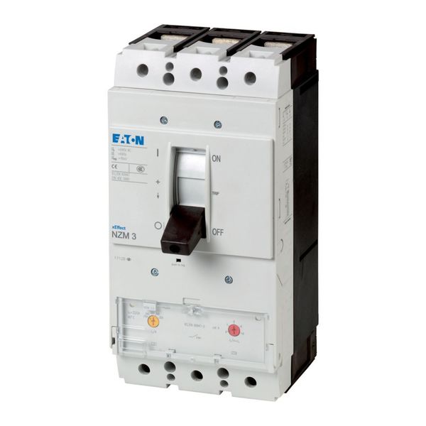 Circuit-breaker, NZM3 TMTU, 3 pole, 250A, Screw terminal image 2