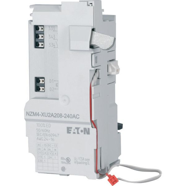 Undervoltage release for NZM4, configurable relays, 2NO, 24AC, Push-in terminals image 9