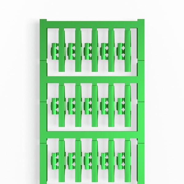 Cable coding system, 2 - 3.5 mm, 5.8 mm, Polyamide 66, green image 1