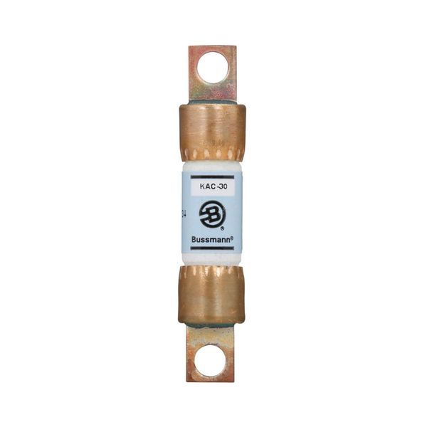 Eaton Bussmann series Tron KAC high speed fuse, 25A, 200 kAIC, Non Indicating, High speed fuse, Blade end X blade end, Stud image 28