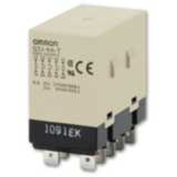 Power Relay, 3PST-NO/SPST-NC, screw terminal, 12 VDC G7J 1018M image 5