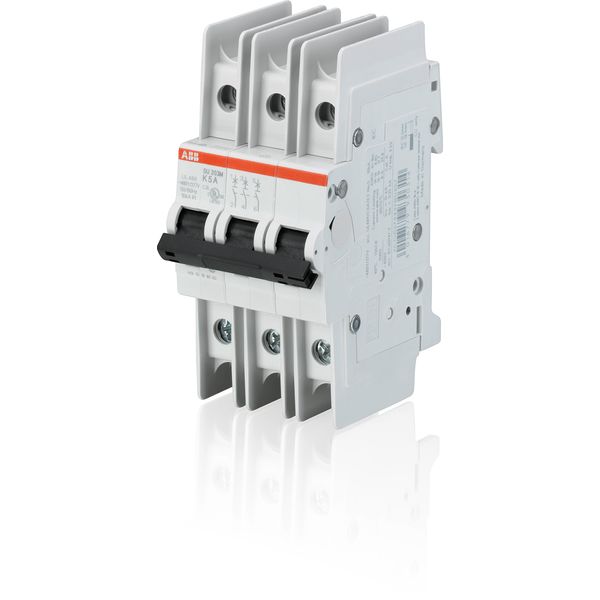 SU203M-C1.6 Miniature Circuit Breaker - 3P - C - 1.6 A image 1