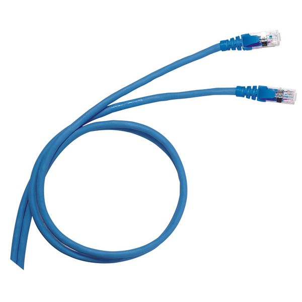 Patch cord RJ45 category 6 F/UTP screened PVC 2 meters image 1