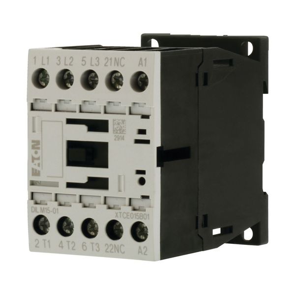 Contactor, 3 pole, 380 V 400 V 7.5 kW, 1 NC, 42 V 50 Hz, 48 V 60 Hz, AC operation, Screw terminals image 15