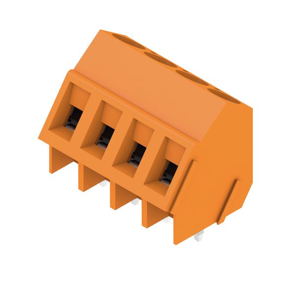 PCB terminal, 5.00 mm, Number of poles: 4, Conductor outlet direction: image 2