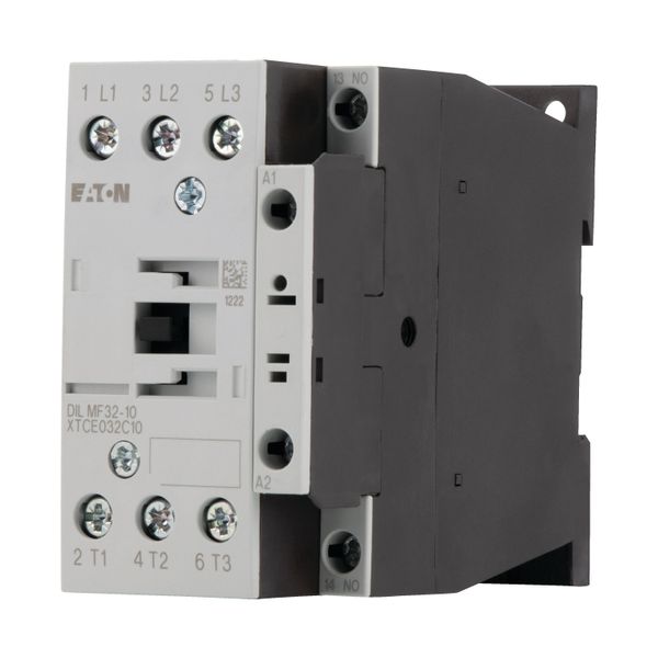 Contactor, 4 pole, AC operation, AC-1: 32 A, 1 N/O, 230 V 50/60 Hz, Screw terminals image 9