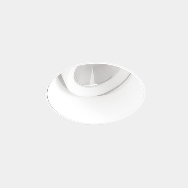 Downlight Play Deep Round Adjustable Trimless 6.4W LED neutral-white 4000K CRI 90 48.5º White IP23 650lm image 1