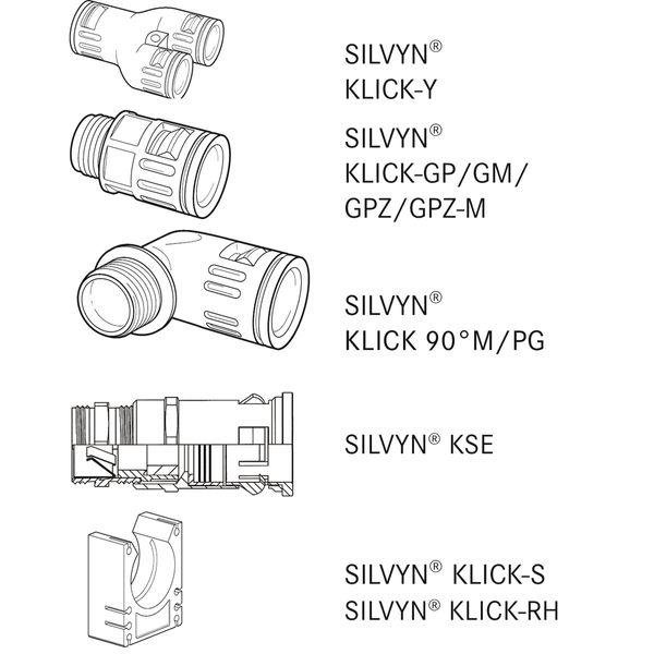 SILVYN RILL PA12 28 / 23x28,5 GY image 2