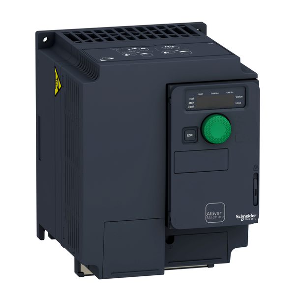 Variable speed drive, Altivar Machine ATV320, 2.2 kW, 380...500 V, 3 phases, compact image 4