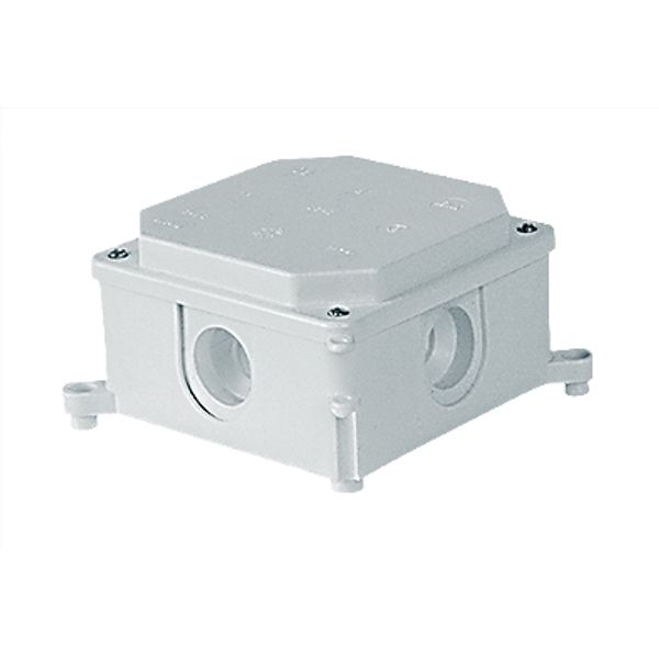 Surface junction box PK-2P white image 1