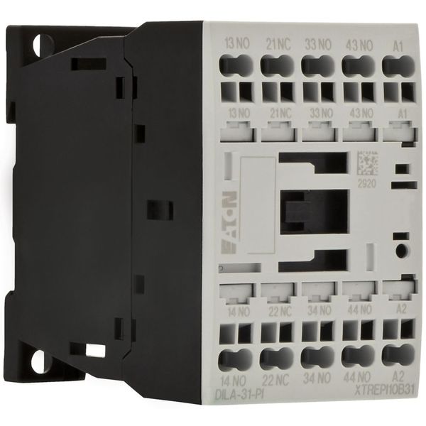 Contactor relay, 230 V 50/60 Hz, 3 N/O, 1 NC, Push in terminals, AC operation image 7