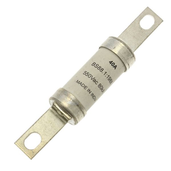 Fuse-link, low voltage, 50 A, AC 500 V, DC 250 V, BS88, 21 x 114 mm, gL/gG, BS image 2