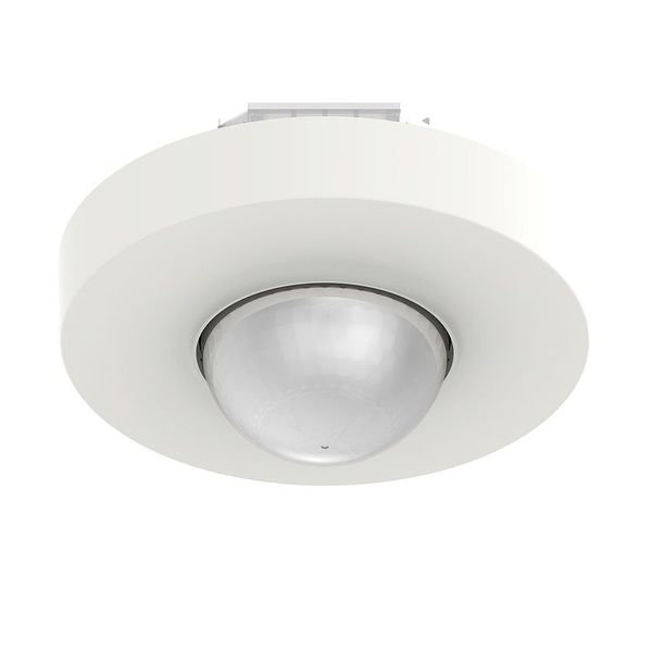 KNX presence detector with constant control, hall, flush-mounted, white, 120x65mm, IP20 image 1