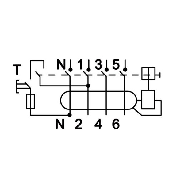 Residual Current Circuit Breaker 10kA, 40A, 4-pole, 30mA, B image 11