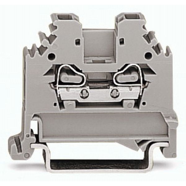 2-conductor through terminal block 2.5 mm² suitable for Ex i applicati image 1