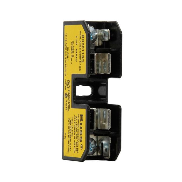 Eaton Bussmann series BG open fuse block, 600V, 0.18-15A, Pressure Plate/Quick Connect, Single-pole image 18