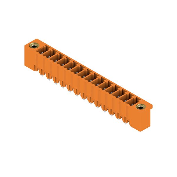 PCB plug-in connector (board connection), 3.81 mm, Number of poles: 14 image 2