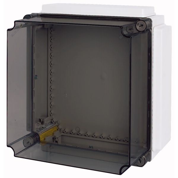 Insulated enclosure, top+bottom open, HxWxD=421x421x275mm, NA type image 1