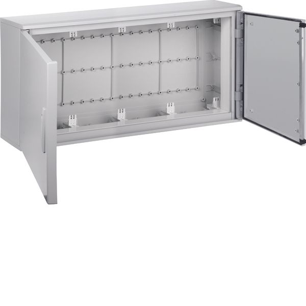 enclosure, univers, IP65, CL 2, 550 x 1100 x 300mm, Polyester, UV prot image 1
