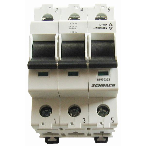 Main Load-Break Switch (Isolator) 100A, 3-pole image 1