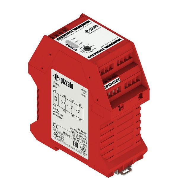 1NO 2NC timed safety module a CS FS-11V230 image 1