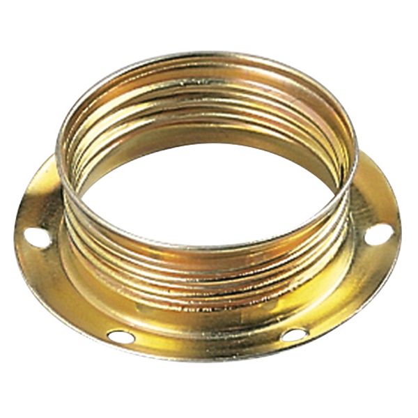 Shade-holder ring for E14 brass lamphld image 1