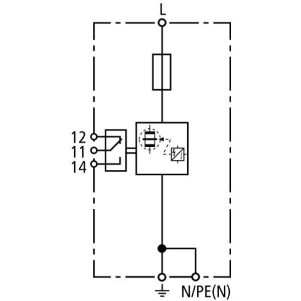 Coord. lightn. current arrester Type 1 DEHNbloc Maxi CI 440 V AC w. ba image 3