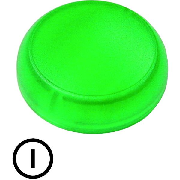 Lens, indicator light, green, flush, I image 1