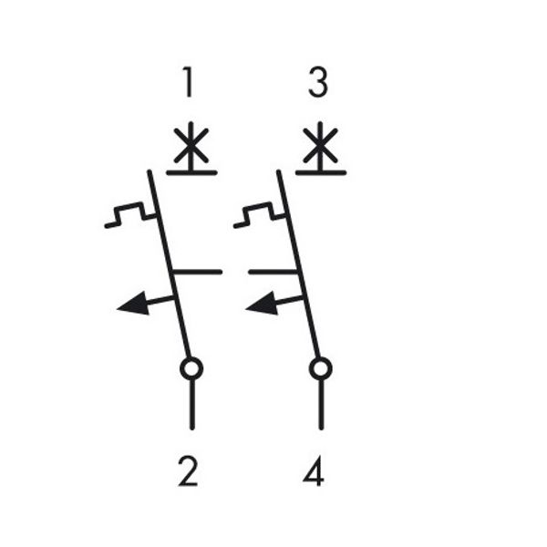 Miniature Circuit Breaker (MCB) AMPARO 6kA, C 20A, 2-pole image 2