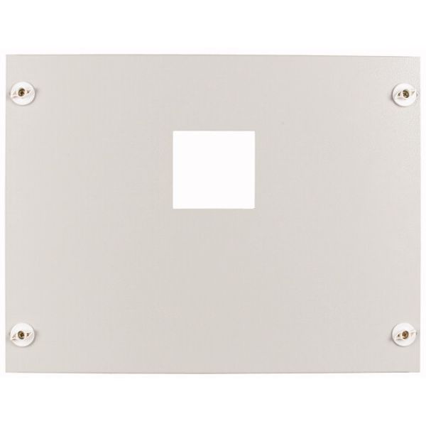 Mounting plate + front plate for HxW=500x600mm, NZM3, vertical image 1