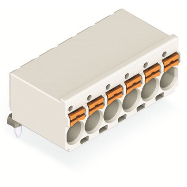 2092-1376 1-conductor THT female connector angled; push-button; Push-in CAGE CLAMP® image 3