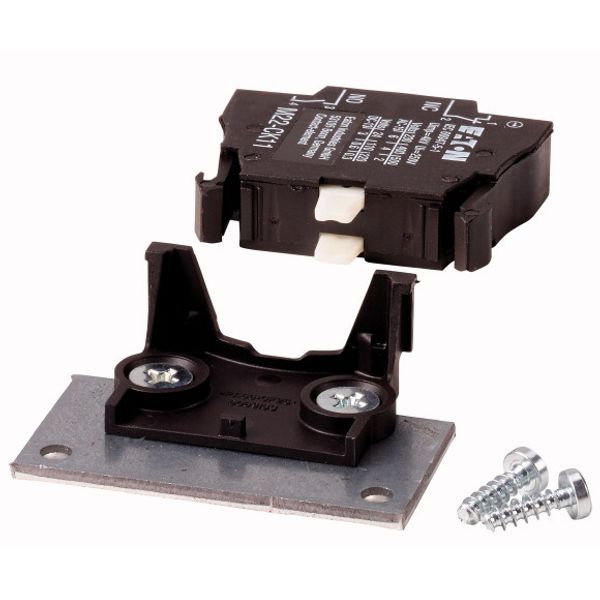 Auxiliary contact, 1N/O+1N/C for DMV160N part no. image 2