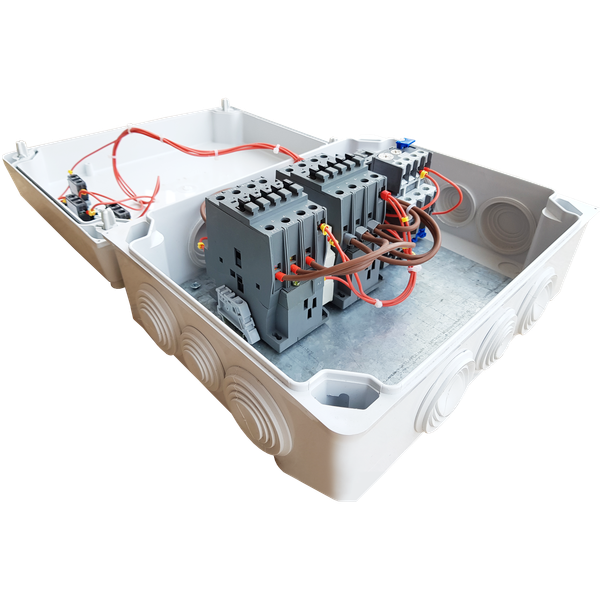 Reversing enclosed starter up to 1,1kW. Contactor + overload relay I=2,2-3,1A. image 3