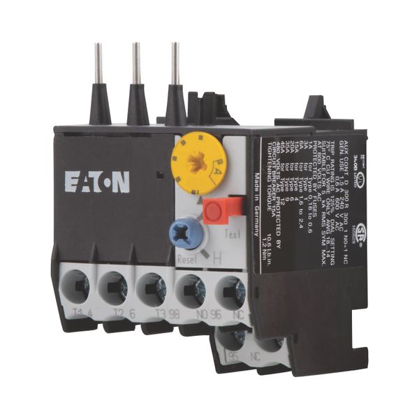 Overload relay, Ir= 0.6 - 1 A, 1 N/O, 1 N/C, Direct mounting image 12