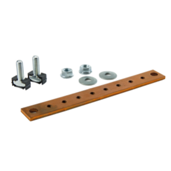 CUT-OUT COUPLING ELEMENTS FOR SHAPED BUSBAR - 4 PIECES image 1