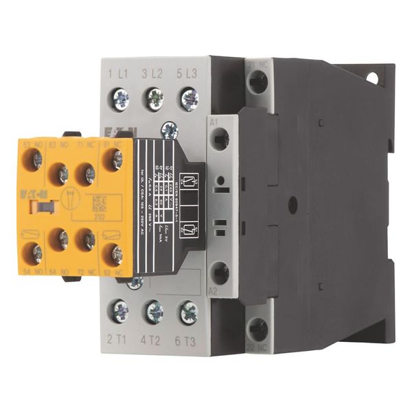 Safety contactor, 380 V 400 V: 11 kW, 2 N/O, 3 NC, 110 V 50 Hz, 120 V 60 Hz, AC operation, Screw terminals, With mirror contact (not for microswitches image 11