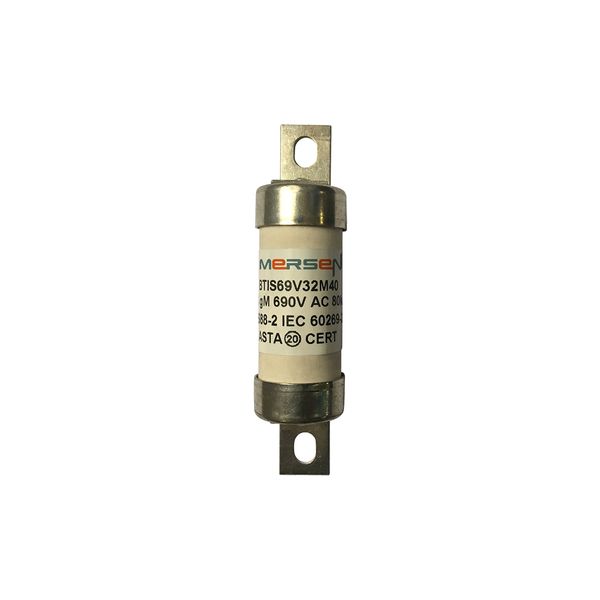 BS fuse-link IEC gM A3 690VAC 460VDC 32M40A BTIS Offset Tag image 1