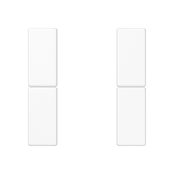 Cover kit 2-gang, complete A502TSAWW image 2