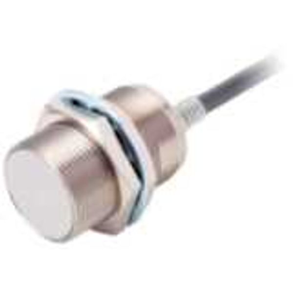 Proximity sensor, inductive, brass-nickel, short body, M30, shielded, E2E 8292M image 2