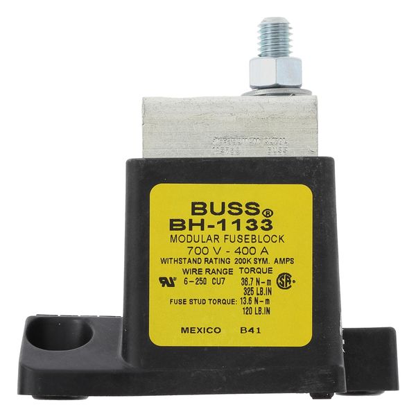 Fuse-block, high speed, 400 A, AC 2500 V, UL image 7