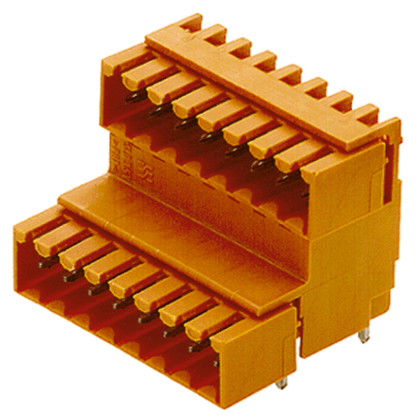 PCB plug-in connector (board connection), 3.50 mm, Number of poles: 4, image 1