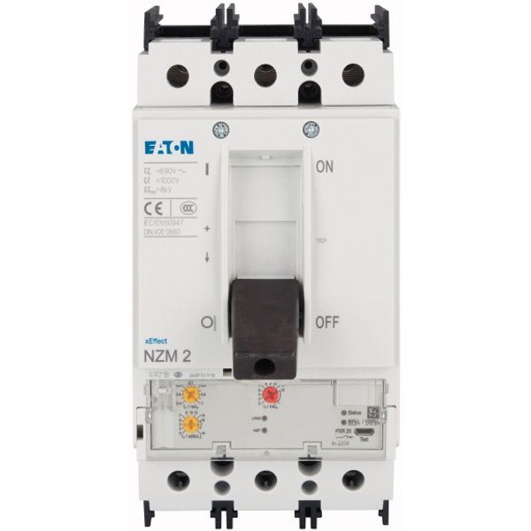 NZM2 PXR20 circuit breaker, 200A, 3p, Screw terminal, UL/CSA image 3