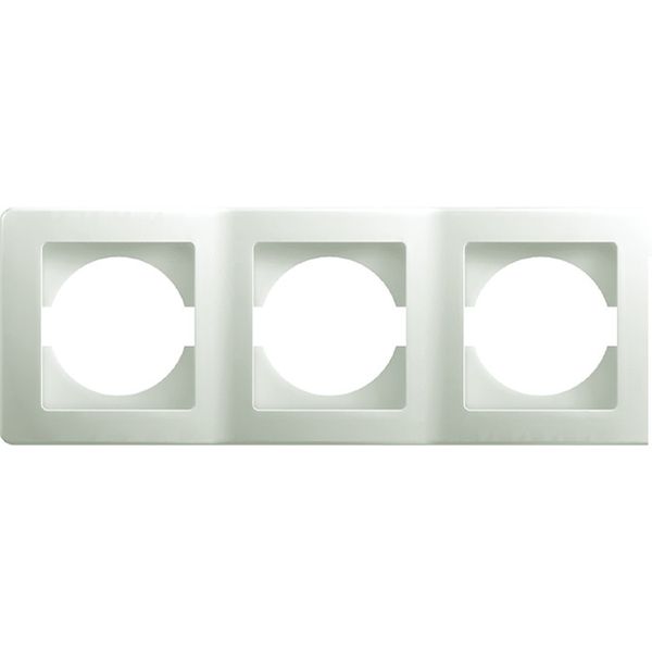 COVER PLATE EKONOMIK 3 HORIZ IW 4324150 image 1