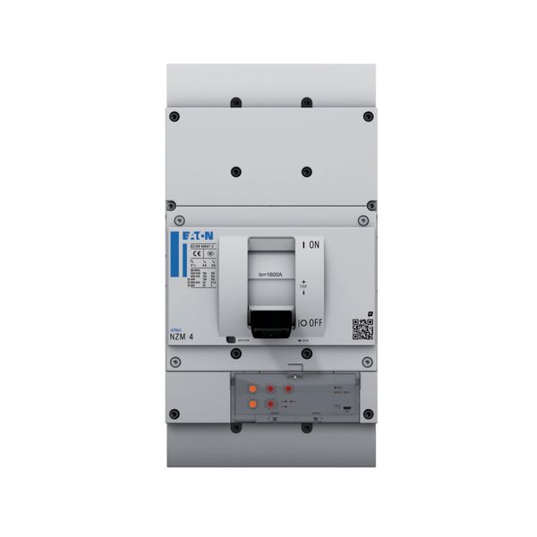 NZM4 PXR20 circuit breaker, 630A, 4p, N = 200%, Screw terminal image 8